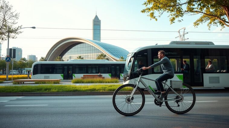CO₂-freie Mobilität: Fahrrad, Bus & Bahn als klimafreundliche Alternativen