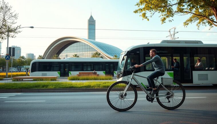 CO₂-freie Mobilität: Fahrrad, Bus & Bahn als klimafreundliche Alternativen