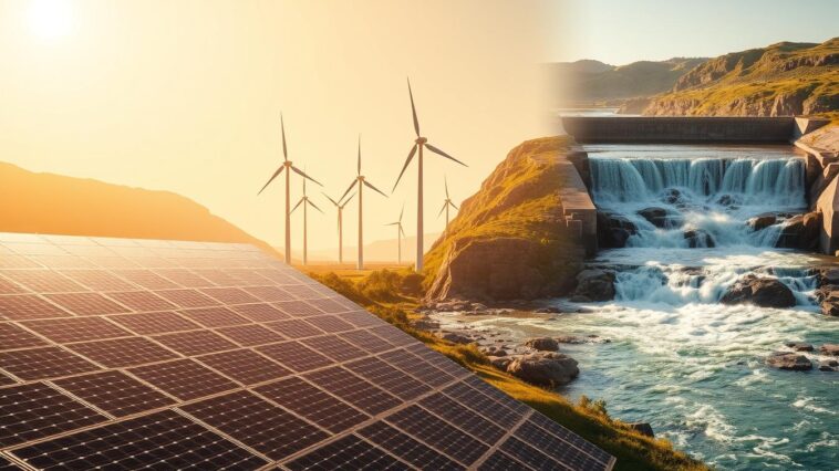 Erneuerbare Energien im Überblick: Solar, Wind & Wasserkraft im Vergleich